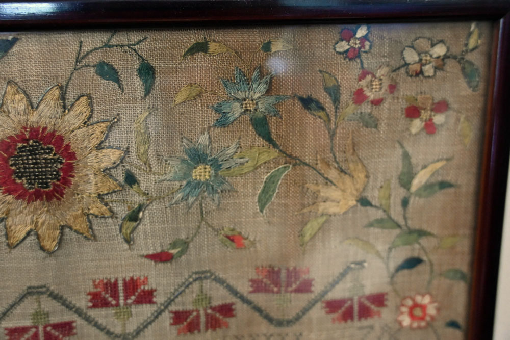 An 18th century sampler by Hannah Decleve, - Image 5 of 13