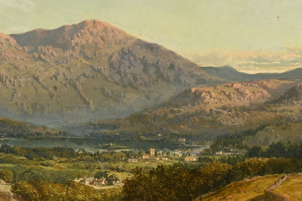 George William Pettitt (FL 1857-1862), Grasmere from up and down the valley, - Image 9 of 11