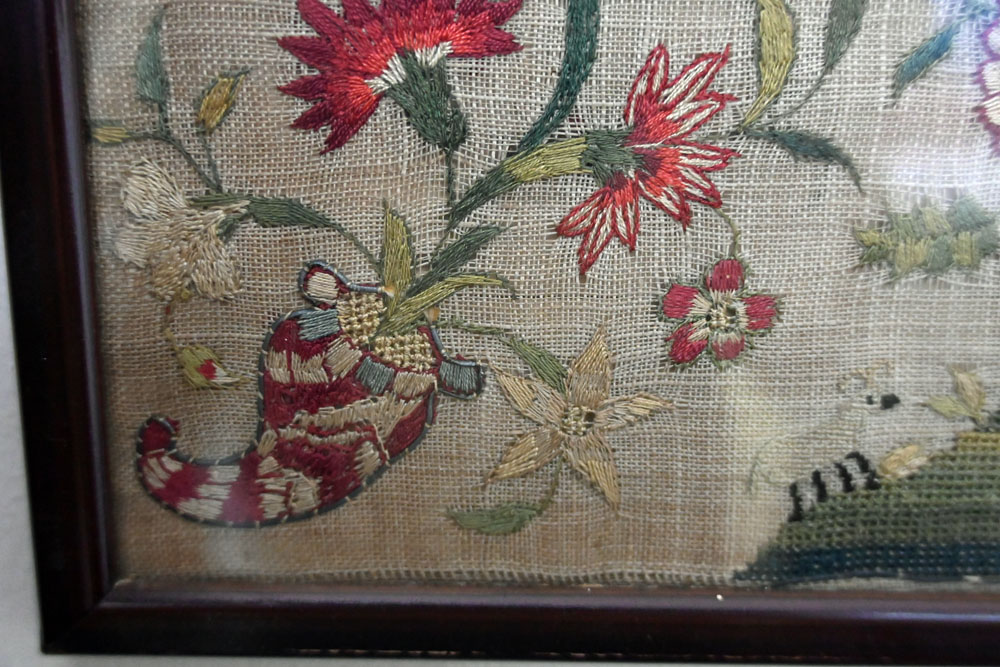 An 18th century sampler by Hannah Decleve, - Image 9 of 13
