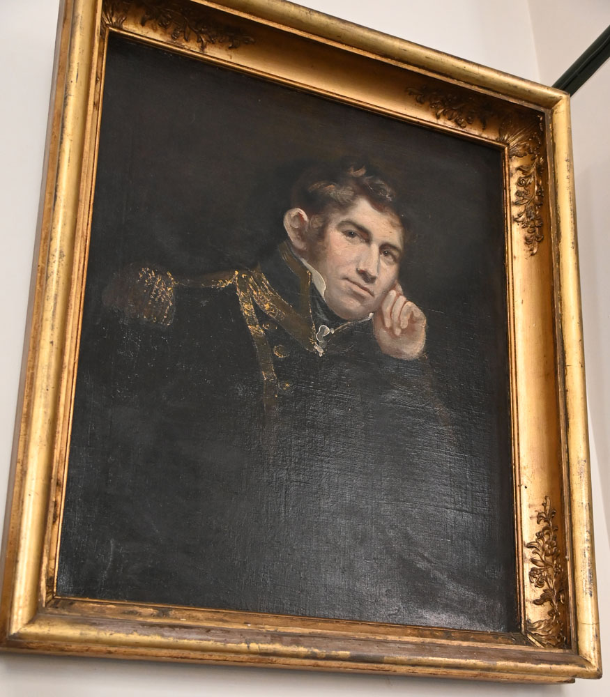 English School 19th century, portrait of a Naval Officer head and shoulders, oil on canvas. - Image 3 of 12