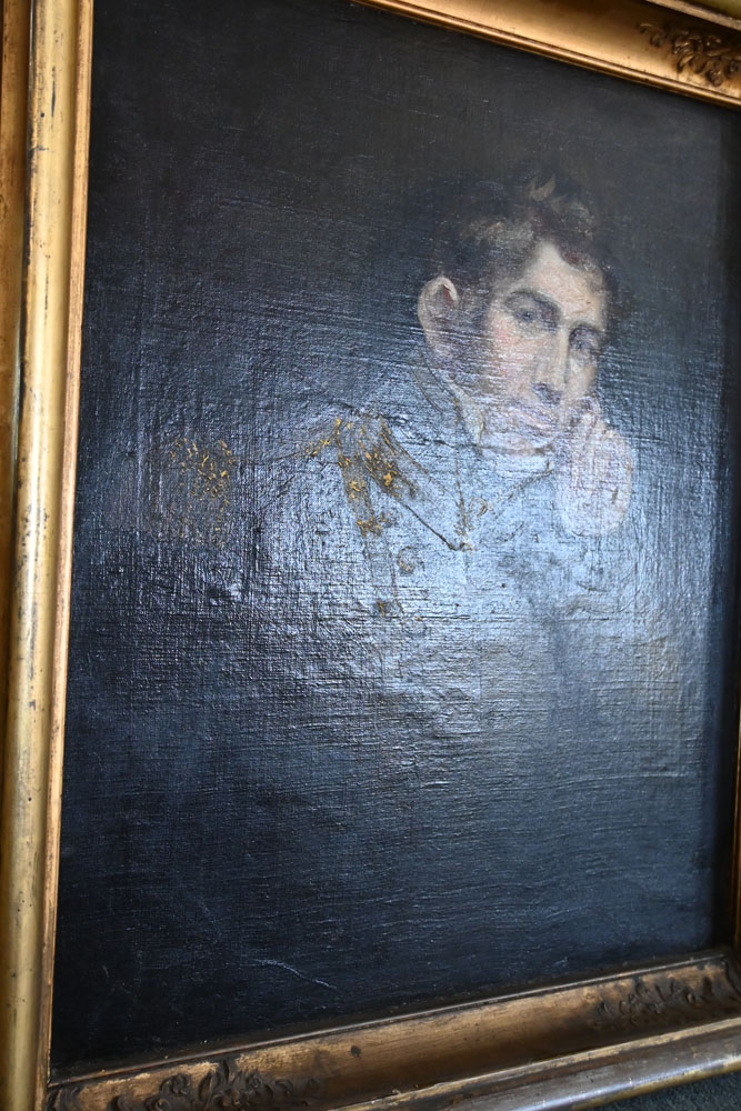 English School 19th century, portrait of a Naval Officer head and shoulders, oil on canvas. - Image 10 of 12