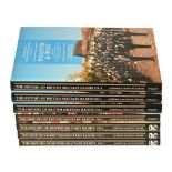 A collection of books from the series The History of British Military Bands,