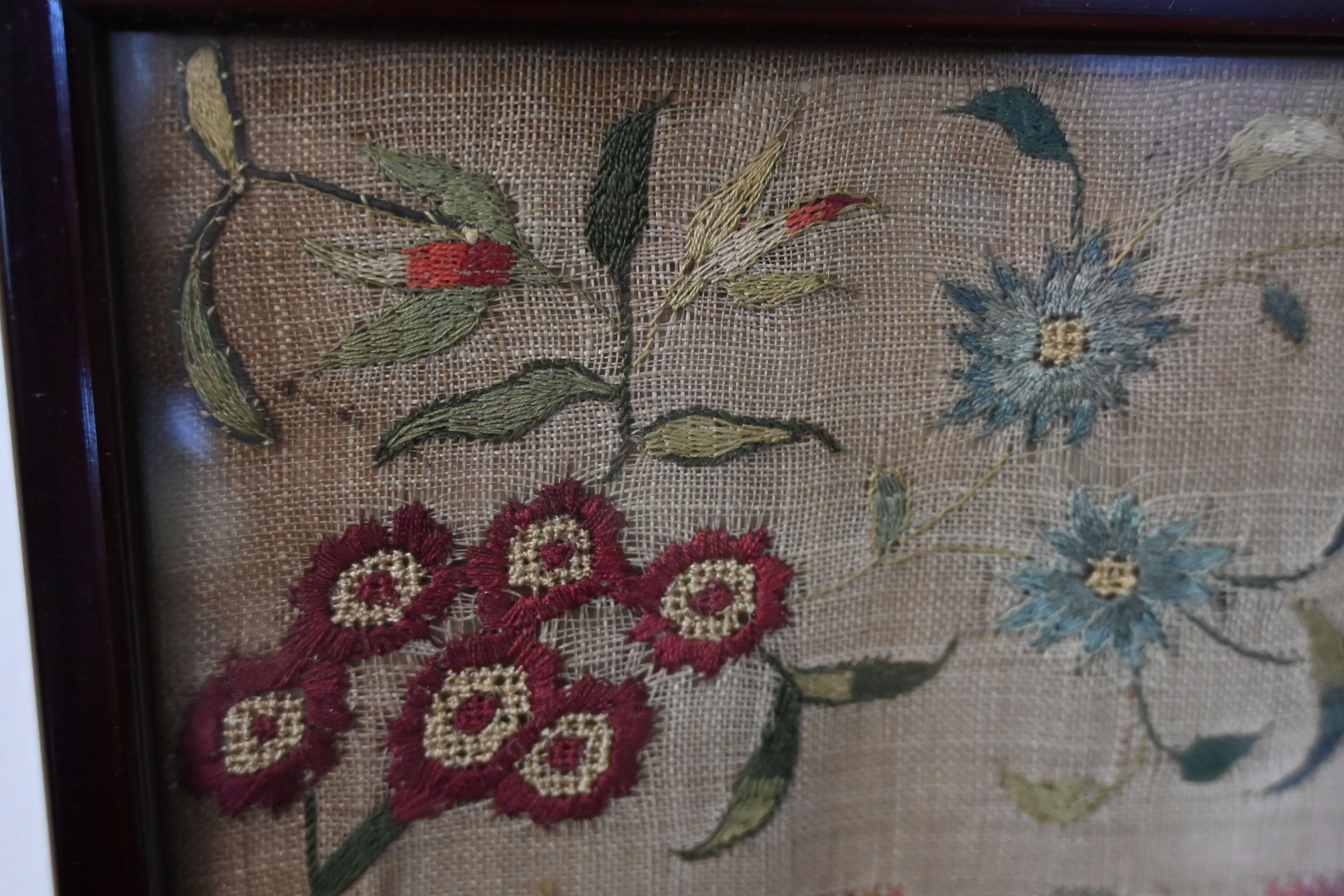 An 18th century sampler by Hannah Decleve, - Image 4 of 13