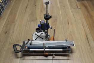 Dremel workstation drill support and Nobex mitre saw
