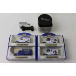 Collection of Oxford diecast vehicles and a super wide camcorder lens