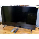 41" TCL flat screen Roku TV,