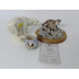 Border Fine Arts figure "Mousing" limited edition No 306,