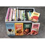 Box of cookery books