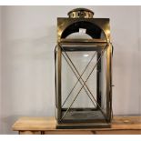 Large glass lantern,