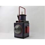 Railway or warning signal lantern,