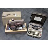 Scheidegger typewriter (Singer sewing machine WITHDRAWN)
