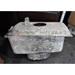 Vintage cast iron Sterling toilet cistern