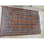 Geometric patterned rug,
