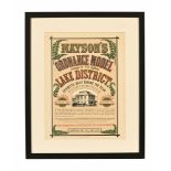 An early 20th century Maysons of Keswick advertising poster,