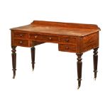 A Victorian dressing table or desk,