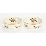 A pair of Royal Worcester Evesham patterned fruit bowls. Diameter 25 cm.