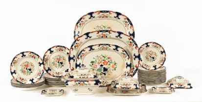 A Booths part dinner service, forty two pieces Regal pattern.