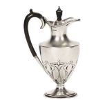 An Art Nouveau silver coffee pot, by James Deakin & Sons Sheffield 1905,