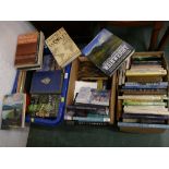 Three boxes of books, Fell Walking with Wainwright,
