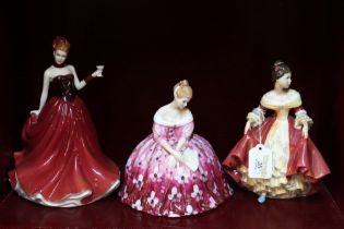Three Royal Doulton figurines, Congratulations,