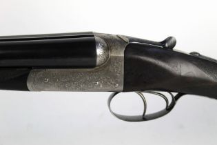 Westley Richards & Co a 12 bore side by side shotgun, with 27 3/4" sleeved barrels,