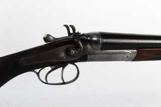 Russell Hillsdon Chichester, a 16 bore side by side hammer shotgun, with 30" steel barrels,