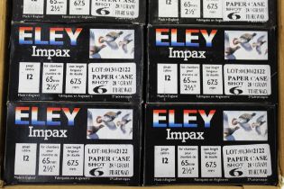 Two hundred and fifty Impax 12 bore shotgun cartridges, 65 mm, 6 shot, 28.