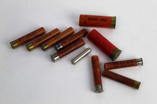 A quantity of paper and plastic cased shotgun cartridges, to include 12 bore, 410 and 9 mm.