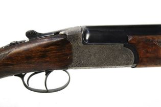 A Lincoln 20 bore over/under shotgun with 27 1/2" barrels, cylinder and cylinder choke,