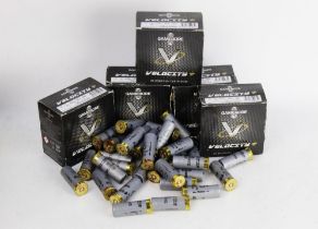 +/- One hundred and fifty Gamebore Velocity 12 bore shotgun cartridges, shot size 6, 30 grams,