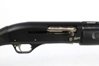 A Baikal MP-153 12 bore semi automatic shotgun, with 28" multichoke barrel,