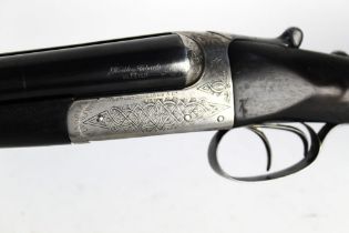 Westley Richards & Co a 12 bore side by side shotgun, with 28" sleeved barrels,