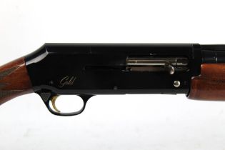 A Browning Gold 20 bore semi automatic shotgun, with 27" multi choke barrel,