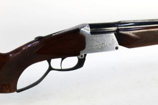 A Nikkerson 12 bore over/under folding shotgun, with 27 1/2" barrel,