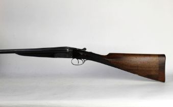 G E Lewis Birmingham, a 20 bore side by side shotgun, with 28" barrels,
