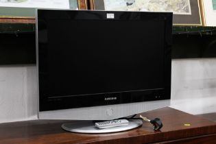 Samsung 30" HD television with remote control