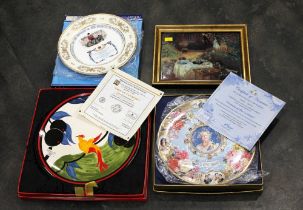 Boxed limited edition Wedgwood Clarice Cliff Bird of Paradise plate,