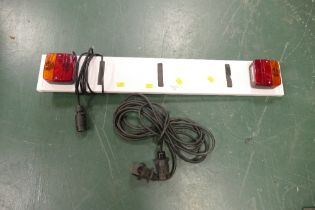 Trailer tailboard light