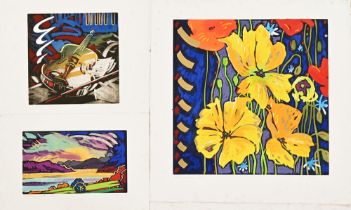 Simon Bull (born 1958) a collection of three unframed limited edition prints, titled "Fragrance",