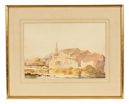 Len Roope (British 1917-2005), a watercolour "Old Cockermouth", signed and dated 1978. 23.