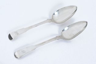 A Dumfries silver tablespoon by David Gray, circa 1830,