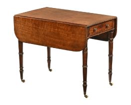 A George III mahogany Pembroke table,