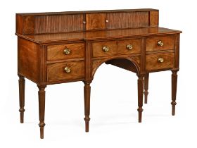 A 19th century Regency design mahogany sideboard,