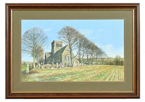 Brian Campbell (British 20th century), St Bride's Church Bridekirk,