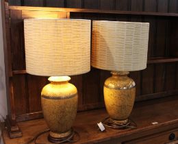 Pair of John Lewis Classic Collection lamps,