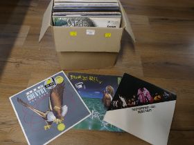 Collection of mostly easy listening music vinyl LP's, Steve Hartley, Joan Baez, Tom Jones,