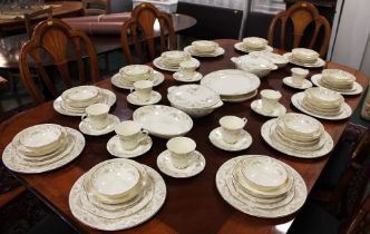 Royal Doulton The Romance Collection Anna pattern dinner service, tureens, dinner plates,