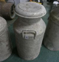 Metal milk churn