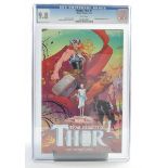 Graded Comic Book interest comprising Mighty Thor #1. Marvel Comics, 1/16. Gatefold wrap around