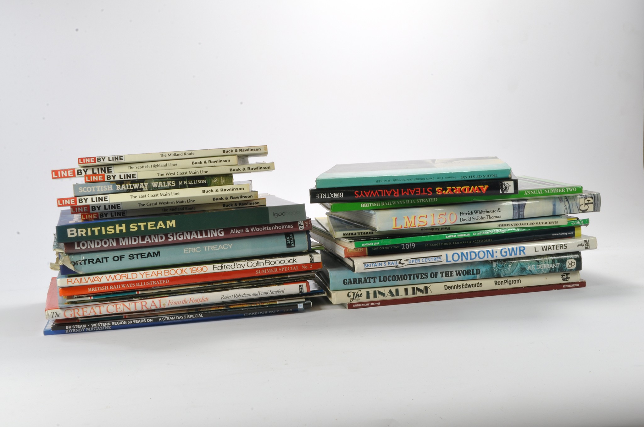 An assortment of Railway Literature comprising the following publications; Railway Reflections No.